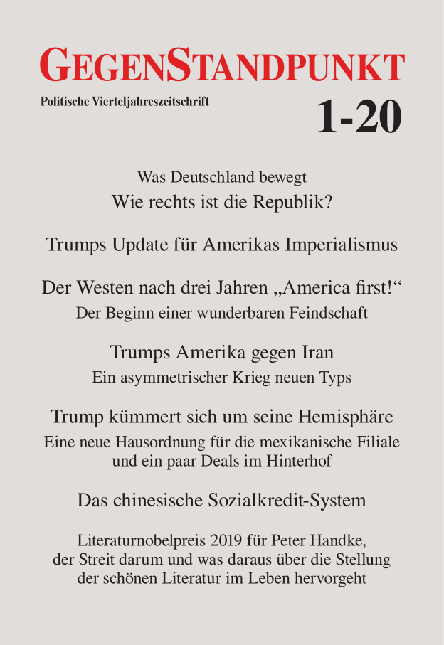 GegenStandpunkt 1-20